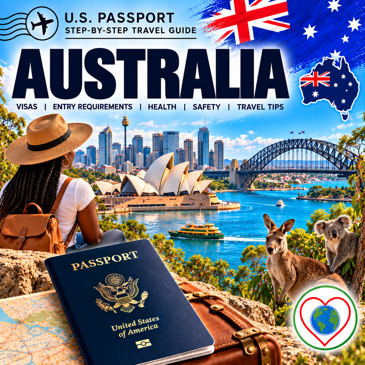 United States Passport Guide to Australia
