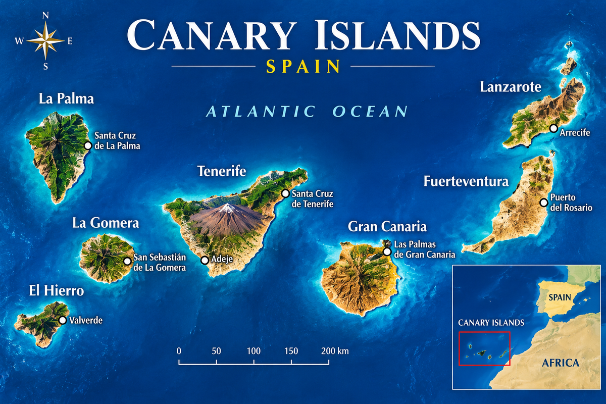 Travel Guide Islands feat.Tenerife