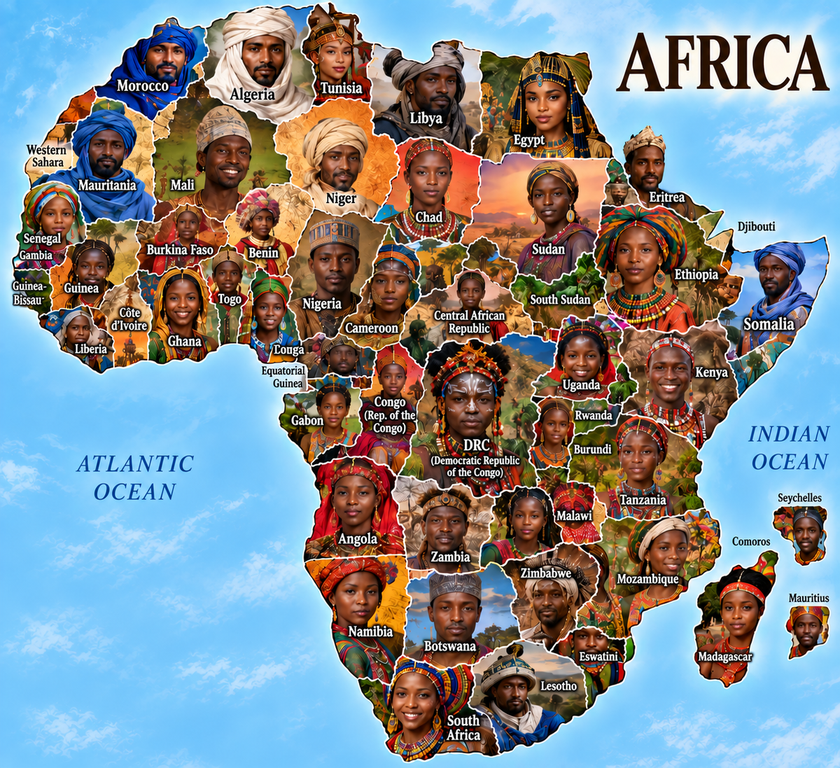 Peoples of Africa 54 - Traveler Reference Guide