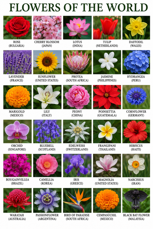 Flowers of the World