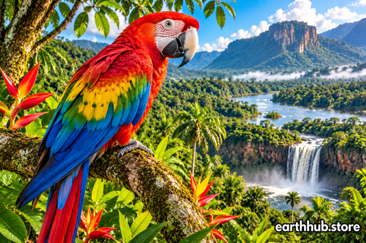 Amazon Macaw Interactive Puzzle Get this Puzzle Free! click for details!