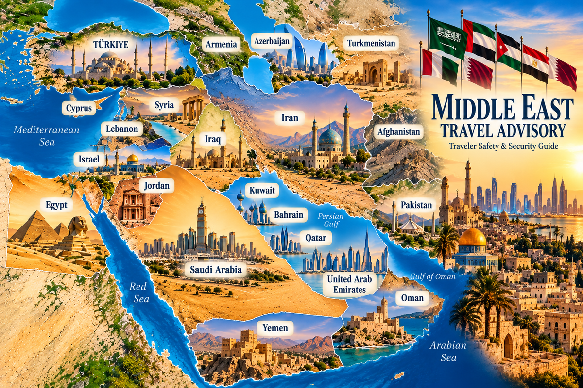 Middle East Travel Advisory and Embassy Resources