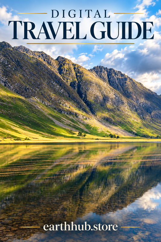 Digital Travel Guide and Vacation Journal- Highland Scenery