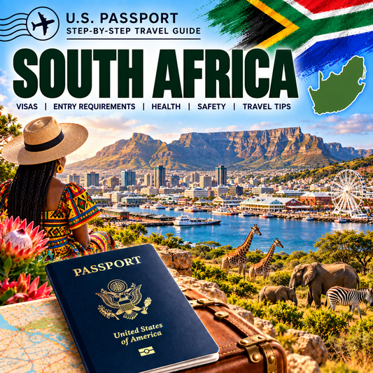 United States Passport Information Guide to South Africa
