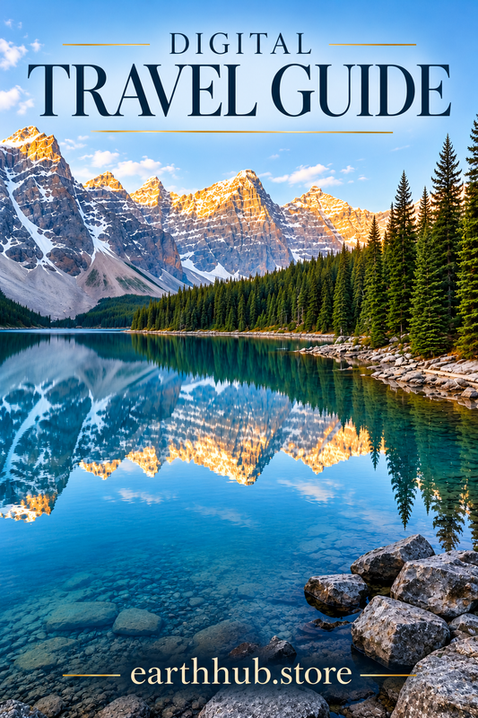 Digital Travel Guide and Vacation Journal - Mountain Scenery